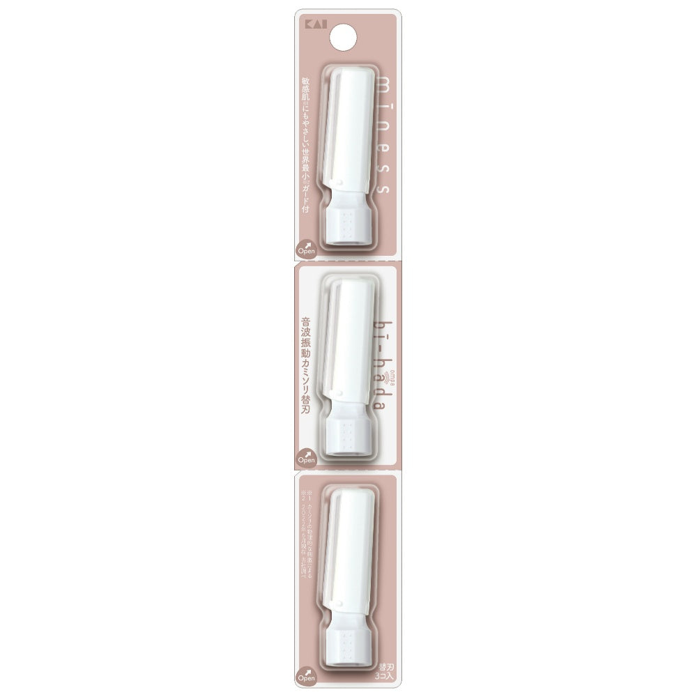 貝印 bi-hada ompa ビハダオンパ L 替刃 3個入 10個セット まとめ売り
