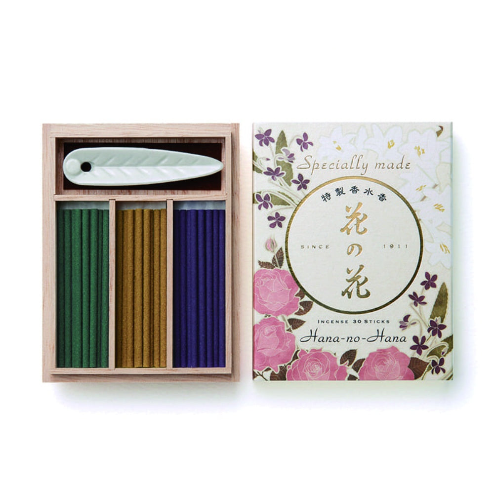 日本香堂 特製 花の花 3種入 スティック 30本入 6個セット まとめ売り
