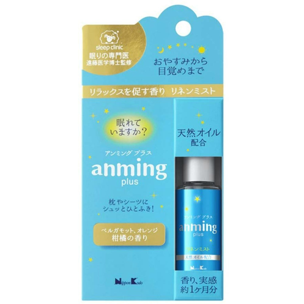 日本香堂 アンミングプラス リネンミスト 15ML 8個セット まとめ売り