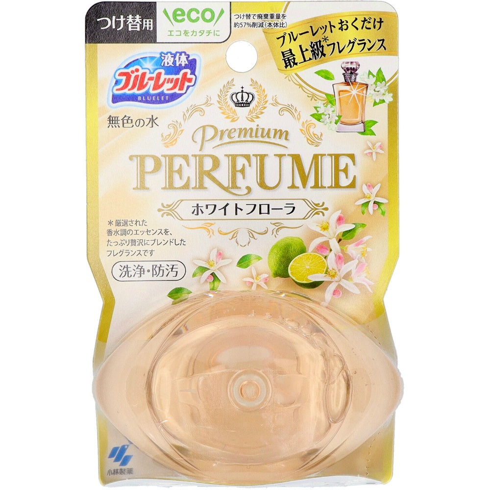 小林製薬 ブルーレット プレミアムパフューム つけ替用 ホワイトフローラ 5個セット まとめ売り