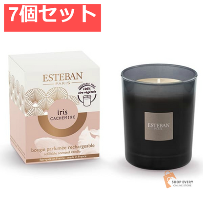 エステバン イリスカシミア キャンドル 7個セット まとめ売り