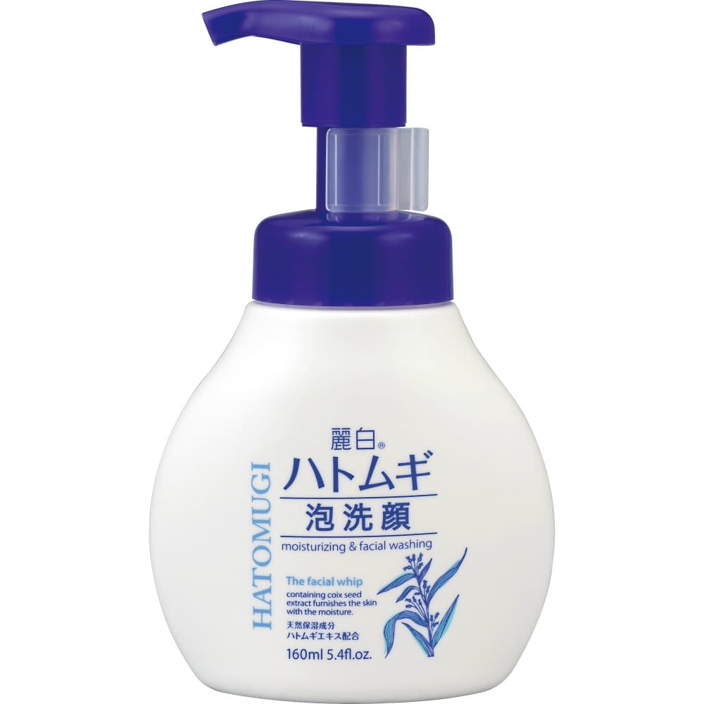 麗白 ハトムギ泡洗顔 本体160ML