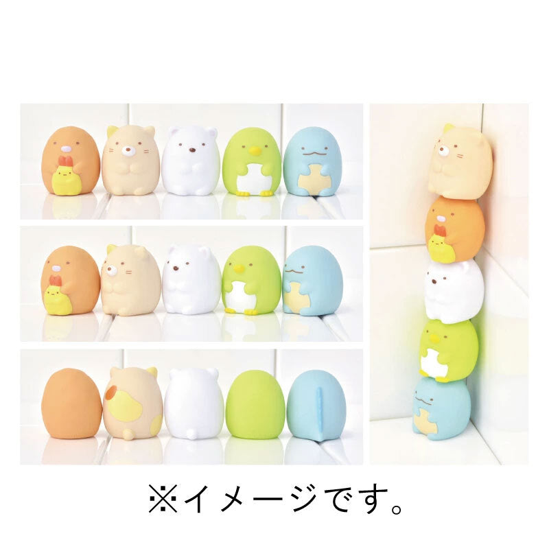 すみっコぐらし 吸盤＆キャップ付きマスコット歯ブラシ とんかつ 1本入 9個セット まとめ売り