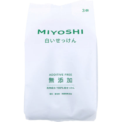 無添加 白いせっけん 108g×3個