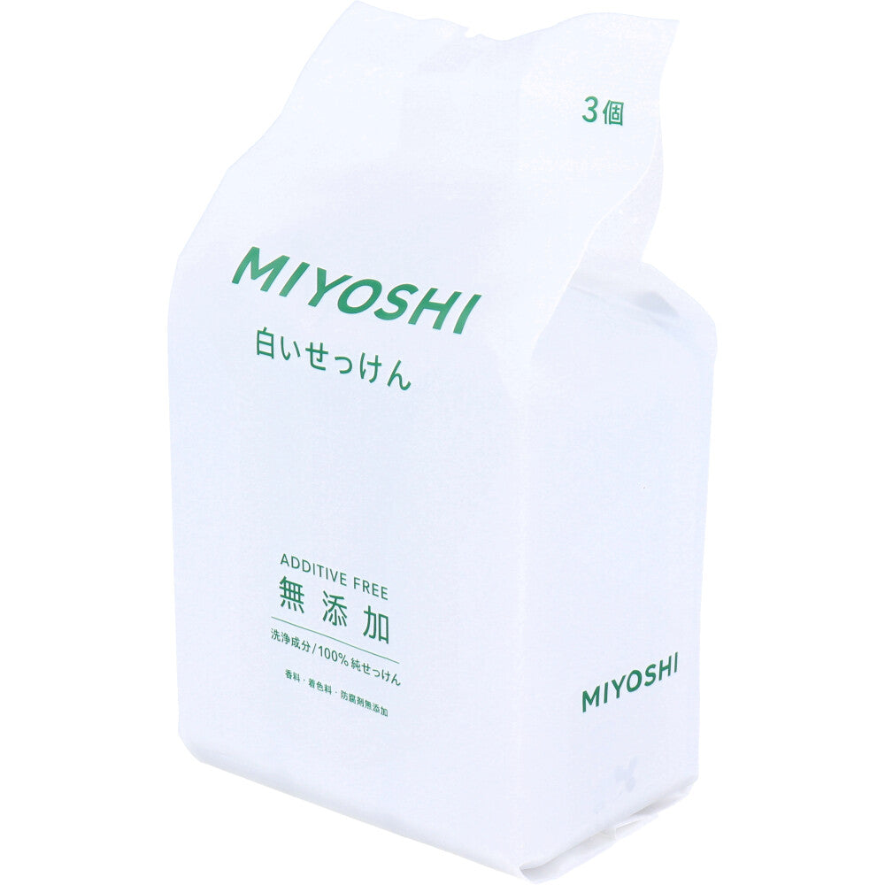 無添加 白いせっけん 108g×3個 6個セット まとめ売り