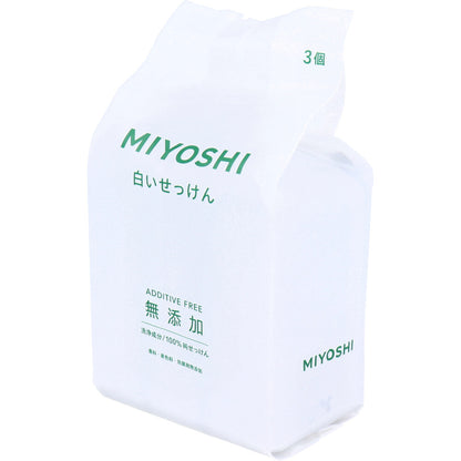 無添加 白いせっけん 108g×3個 6個セット まとめ売り