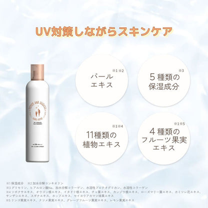 マザーアンドドーター クリアUVスプレー 日やけ止めスプレー SPF50+ PA++++ 150g 4個セット まとめ売り