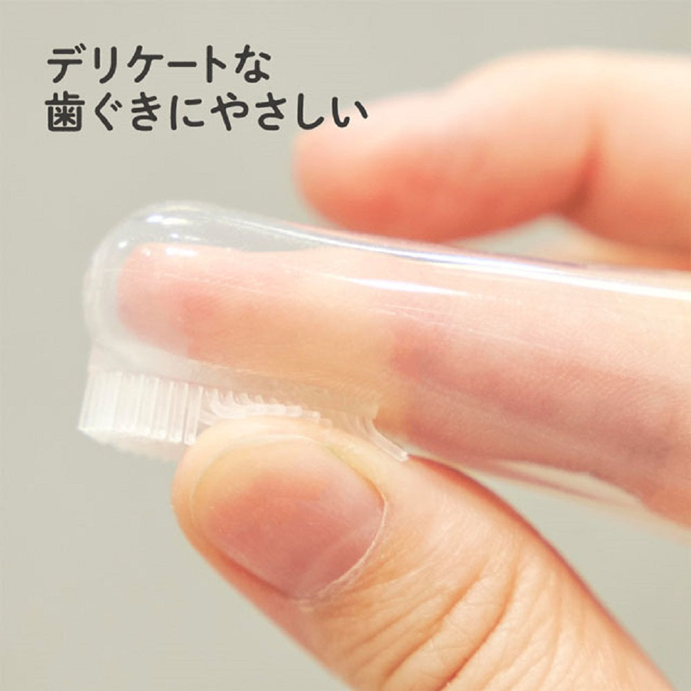10個セット エジソンママのシリコン指歯ブラシ 2個入