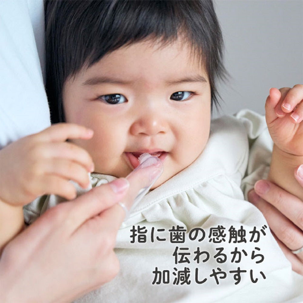 6個セット エジソンママのシリコン指歯ブラシ 2個入