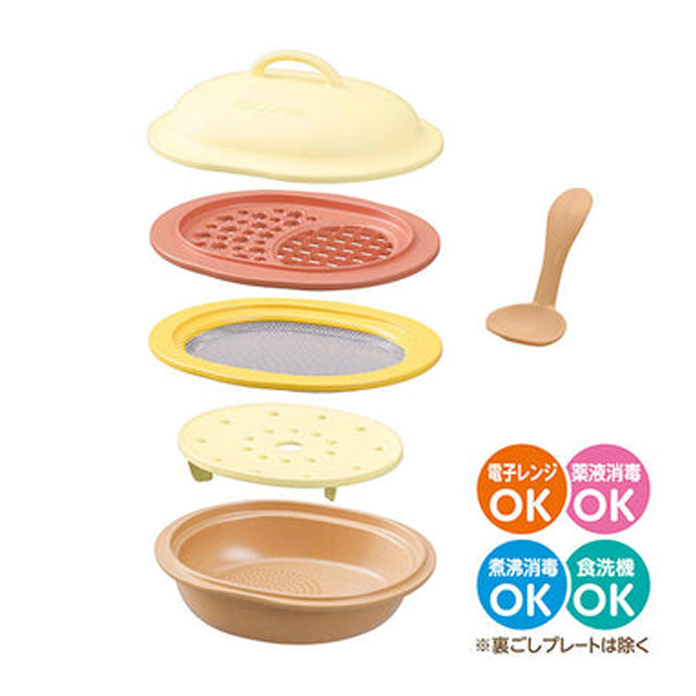 エジソンママ ママごはんつくって 離乳食作りから長～く使える調理セット 1セット