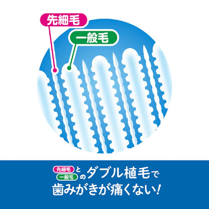 10個セット エジソンの仕上げ歯ブラシ 2本入