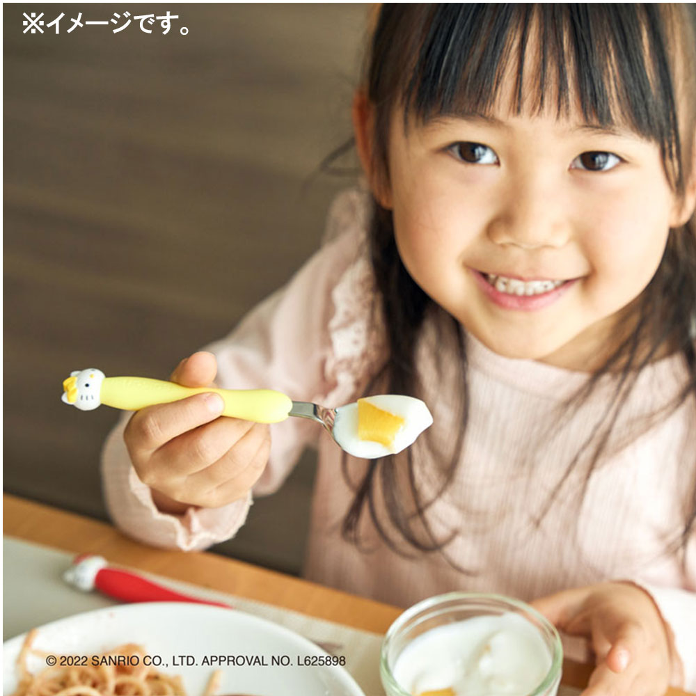 3個セット エジソンママ フォーク＆スプーンケース付ハローキティ