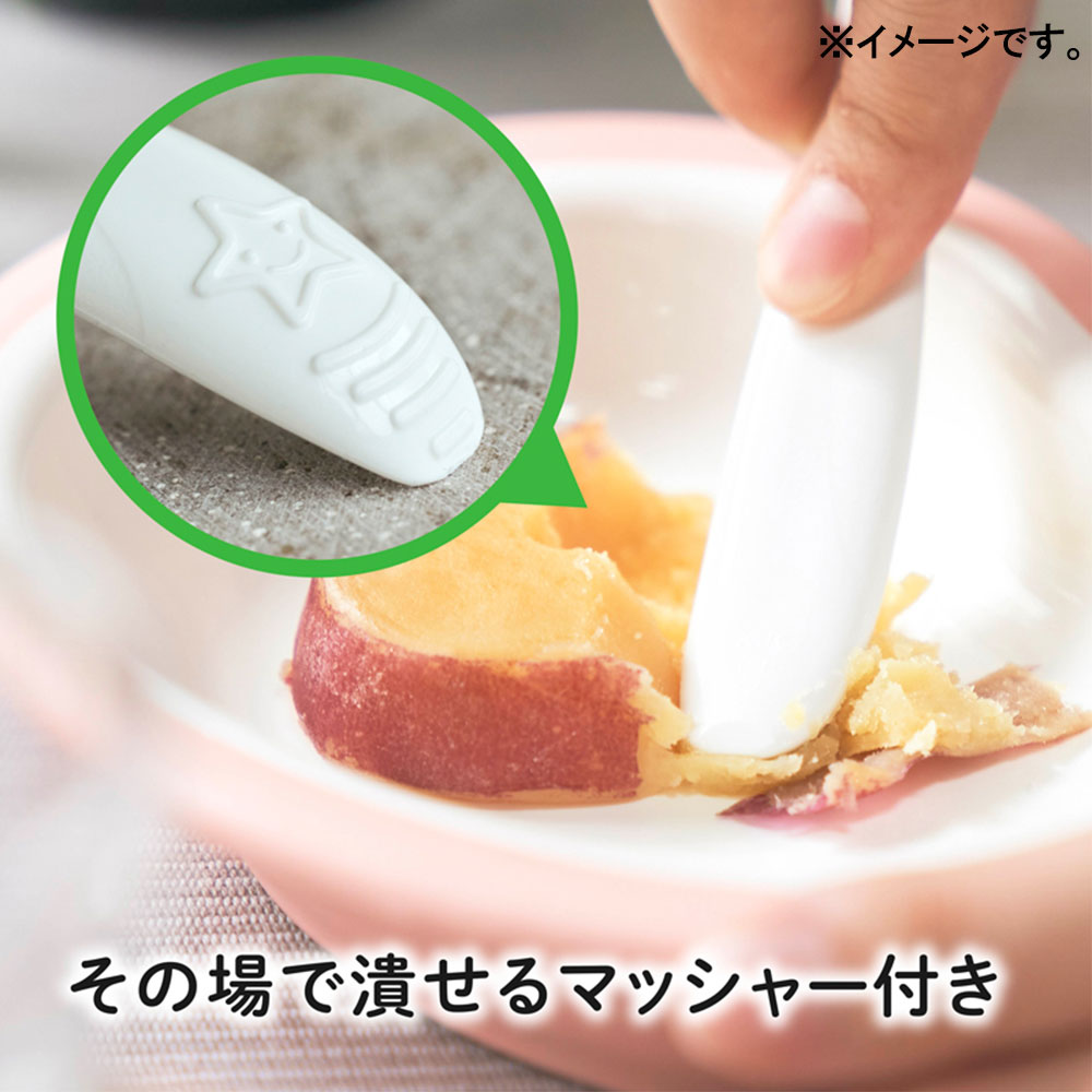 2個セット エジソンママ 離乳食スプーン 3本セット ブルー