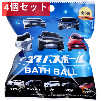 トヨタ バスボール シャボンの香り 75g 1回分 4個セット まとめ売り
