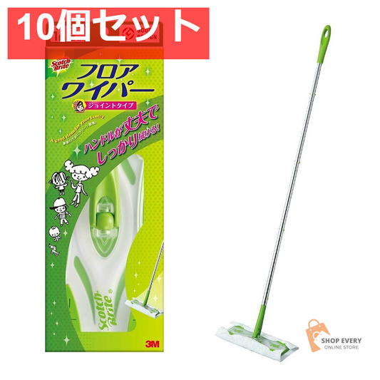 スコッチ・ブライト フロアワイパー ジョイントタイプ 10個セット まとめ売り