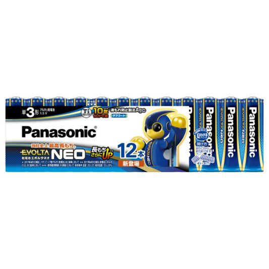 パナソニック エボルタネオ 単3形 12本お買い得パック LR6NJ/12SW