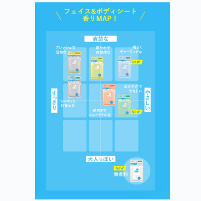 シーブリーズ フェイス＆ボディシート N クリアボタニカル 30枚入 5個セット まとめ売り