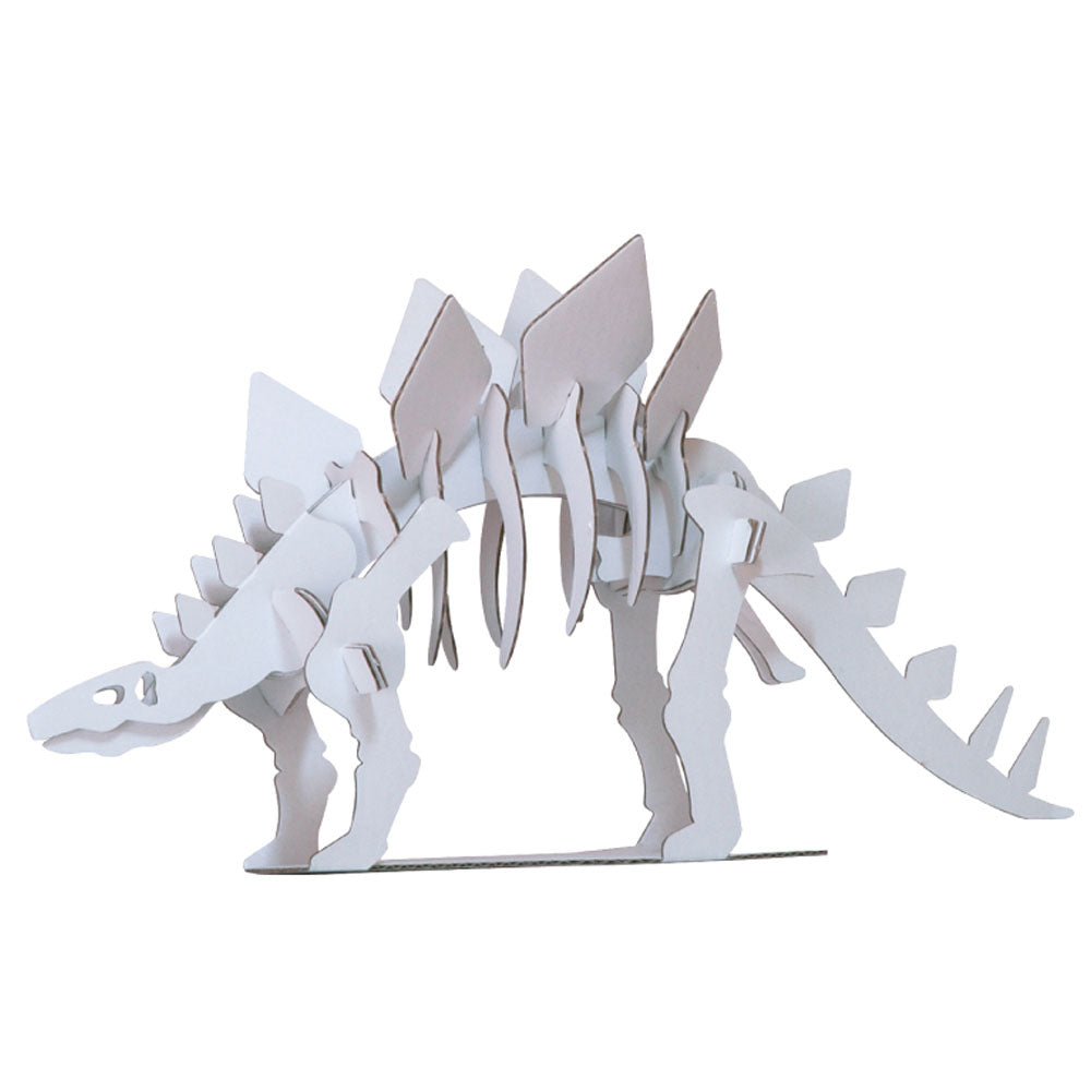 hacomo kids 恐竜シリーズ ステゴサウルス ダンボール工作キット 9個セット まとめ売り