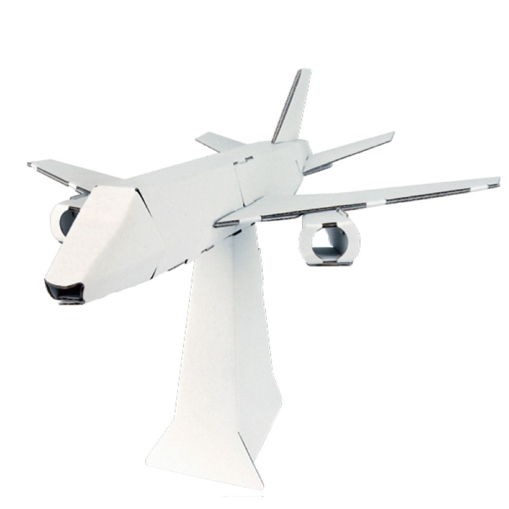 hacomo のりものシリーズ 飛行機 ダンボール工作キット 6個セット まとめ売り