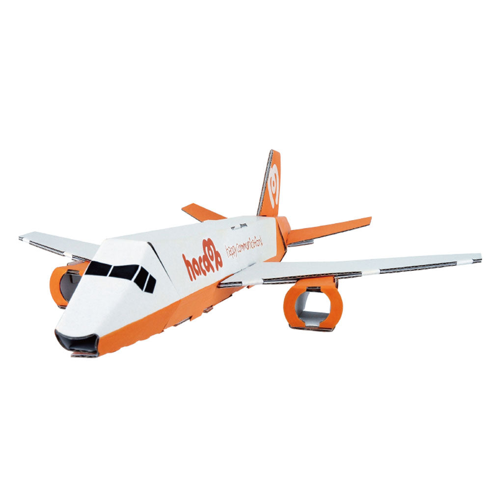 hacomo のりものシリーズ 飛行機 ダンボール工作キット 6個セット まとめ売り