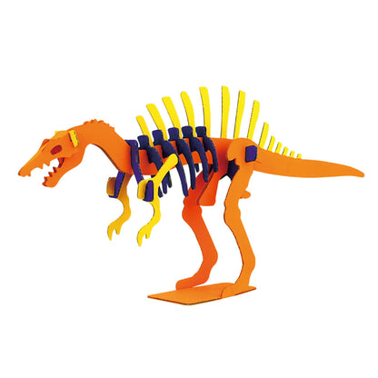 hacomo kids 恐竜シリーズ スピノサウルス ダンボール工作キット 8個セット まとめ売り