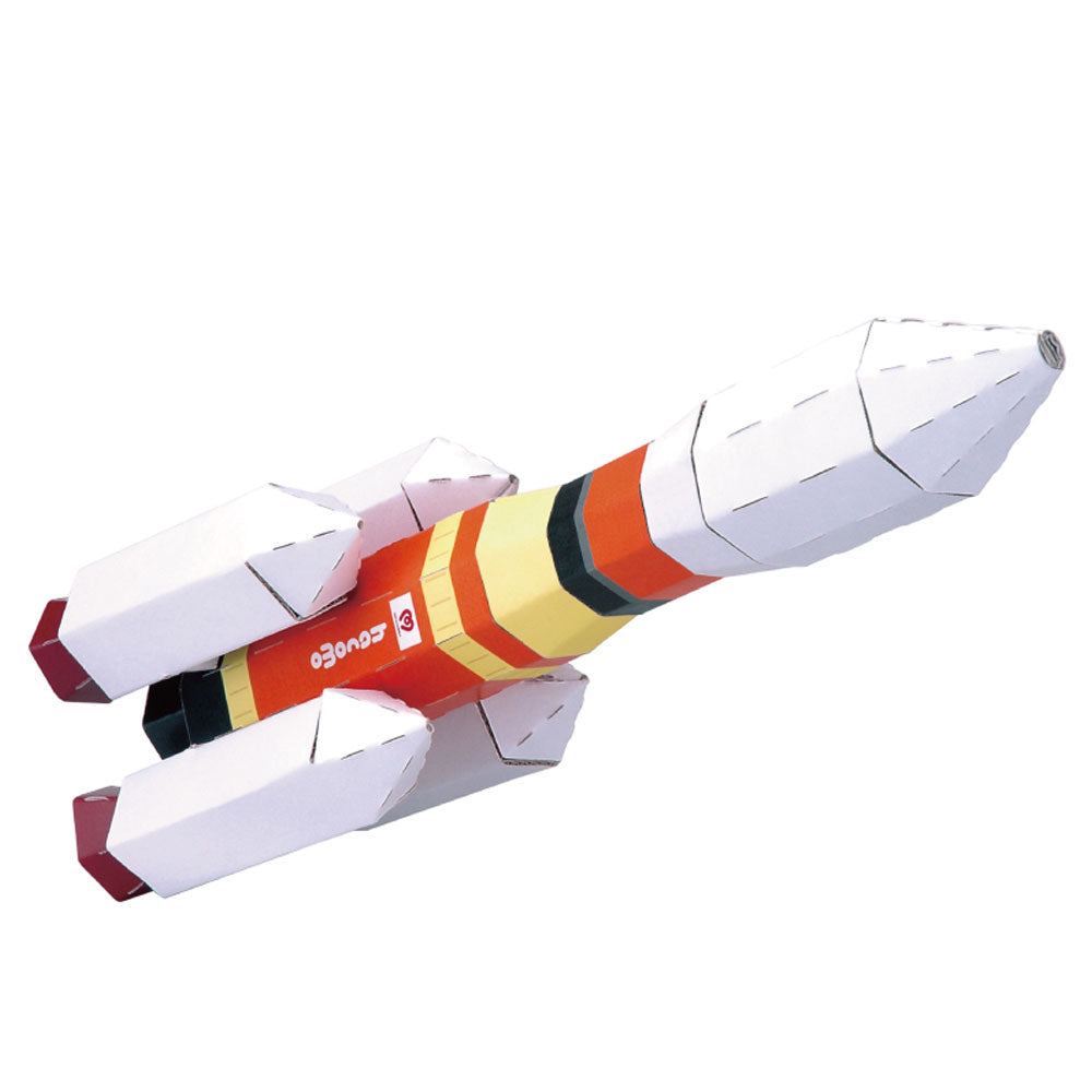 hacomo のりものシリーズ ロケット ダンボール工作キット 3個セット まとめ売り