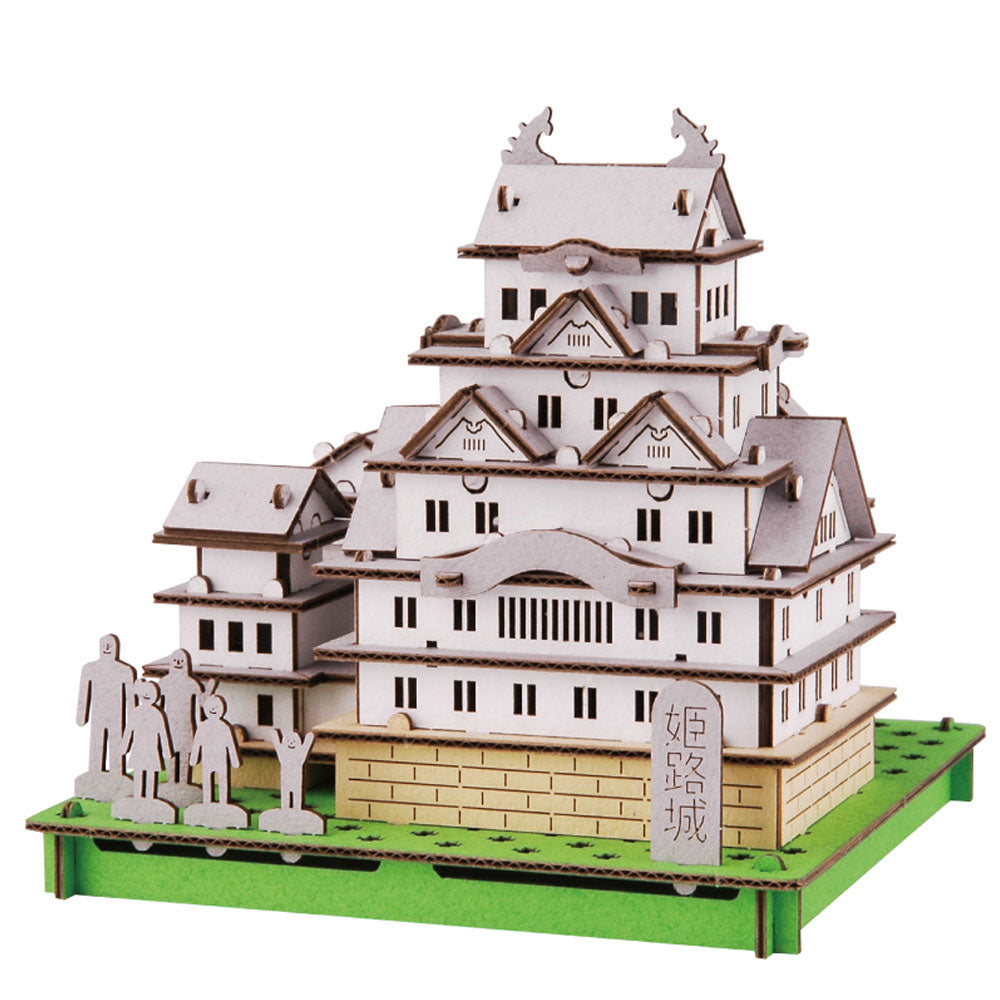 hacomo PUSUPUSU 姫路城 ダンボール工作キット 5個セット まとめ売り