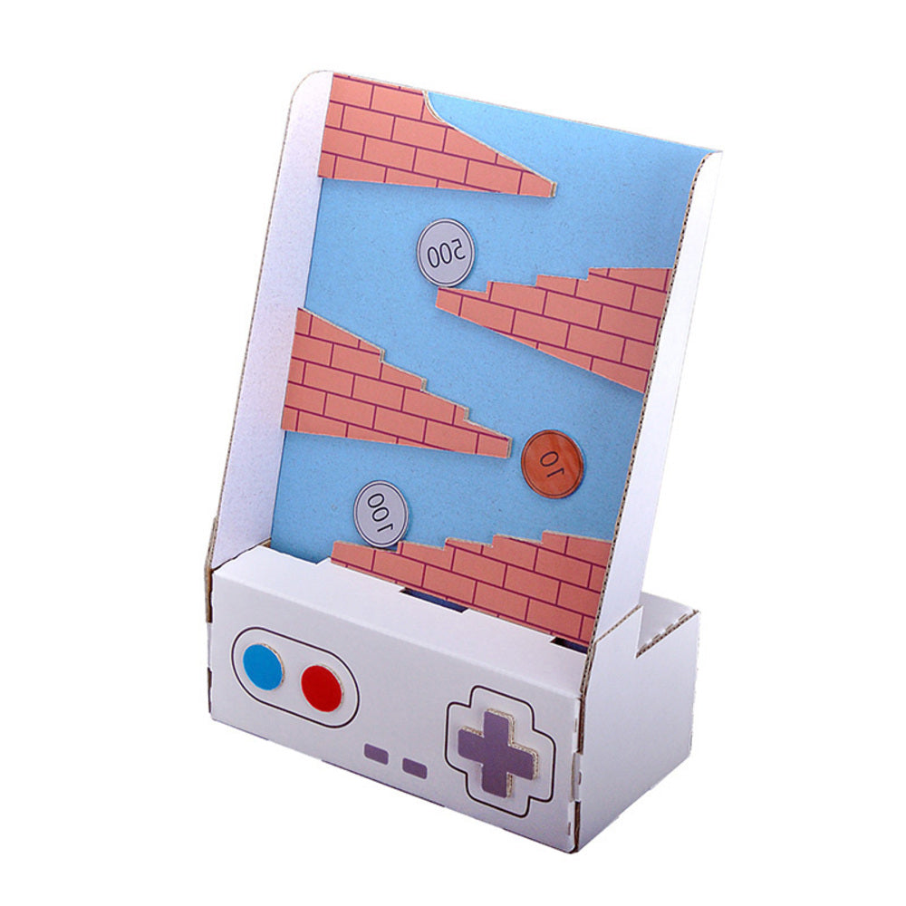 hacomo 工作の素 カタカタ貯金箱 ダンボール工作キット 4個セット まとめ売り