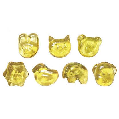 どうぶつべっこう飴 ゆず 50g 6個セット まとめ売り