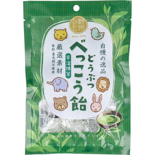 どうぶつべっこう飴 宇治抹茶 50g