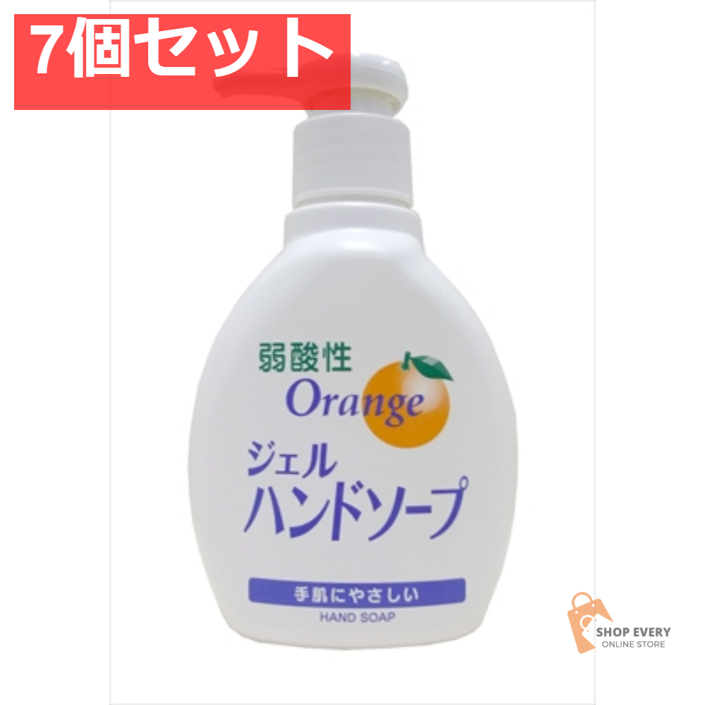 弱酸性ジェルハンドソープN 本体200ML 7個セット まとめ売り