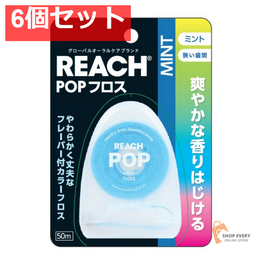 リーチ ポップフロス ミント 6個セット まとめ売り