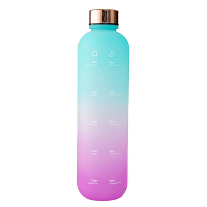 タイムマーカーボトル ブルー×パープル 1000mL 1個入 5個セット まとめ売り