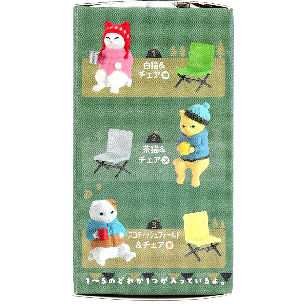 フィギュア ねこの休日 キャンプファイヤー編 BOX 1個入 4個セット まとめ売り