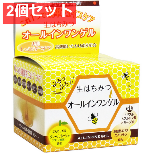 オールインワンモイストゲルD 生はちみつ使用 80g 2個セット まとめ売り