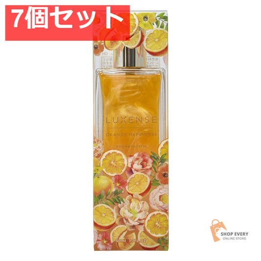 LUXENSEオードトワレ オレンジハピネス 7個セット まとめ売り