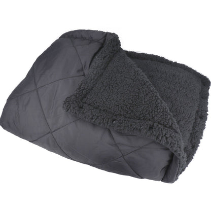 hokotto  極厚裏ボア 4WAYブランケット 80×125cm ブラック 3個セット まとめ売り