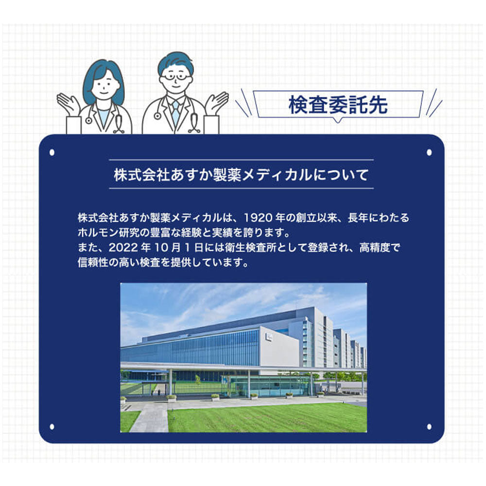 郵送検査キット テストステロン 3個セット まとめ売り