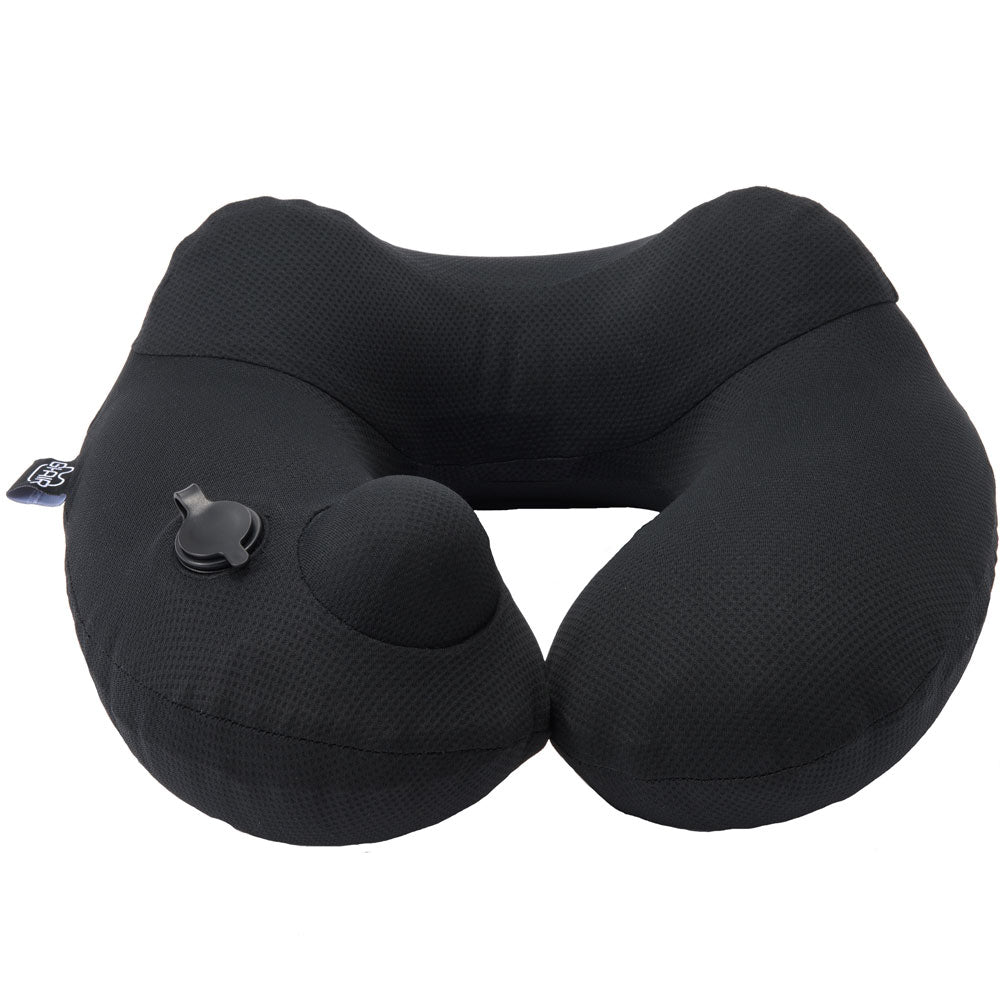 GI-AIR DRY-C ポンプ式ネックピロー オニキスブラック NHC-038 1個入 3個セット まとめ売り