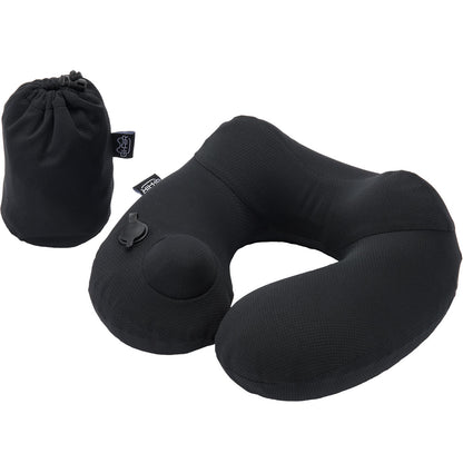 GI-AIR DRY-C ポンプ式ネックピロー オニキスブラック NHC-038 1個入 3個セット まとめ売り