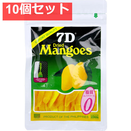 7D(セブンディー) ドライマンゴー 60g 10個セット まとめ売り