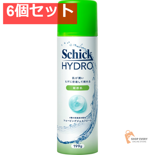 シック ハイドロ スキンディフェンス シェービングジェルフォーム 199g 6個セット まとめ売り