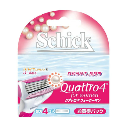 シック クアトロ4 フォーウーマン 替刃（4コ入） 2個セット まとめ売り