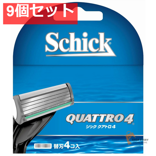 シック クアトロ4 替刃 4個入 9個セット まとめ売り