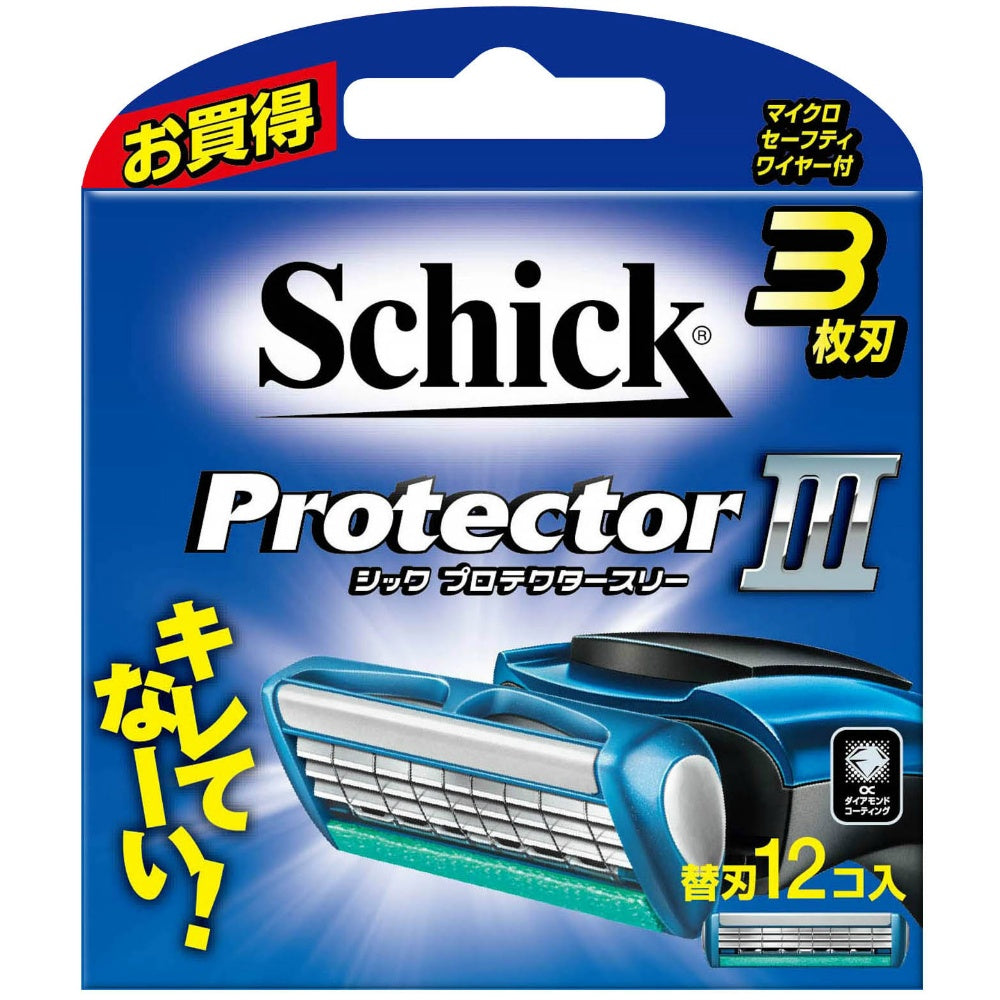 シック プロテクタースリー 替刃 12個入 8個セット まとめ売り