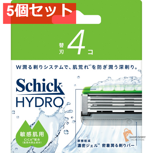 シック ハイドロ 敏感肌 替刃 4個入 5個セット まとめ売り