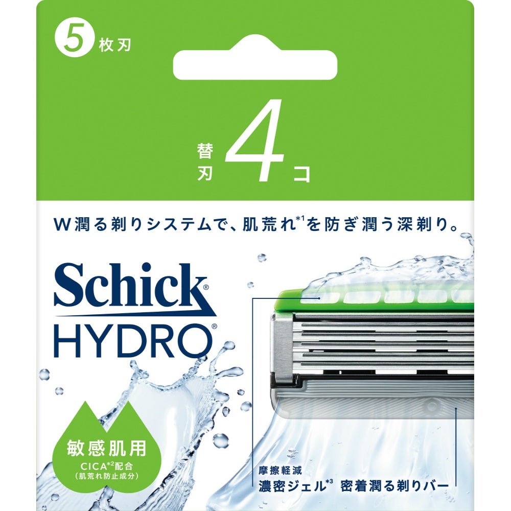 シック ハイドロ 敏感肌 替刃 4個入 2個セット まとめ売り