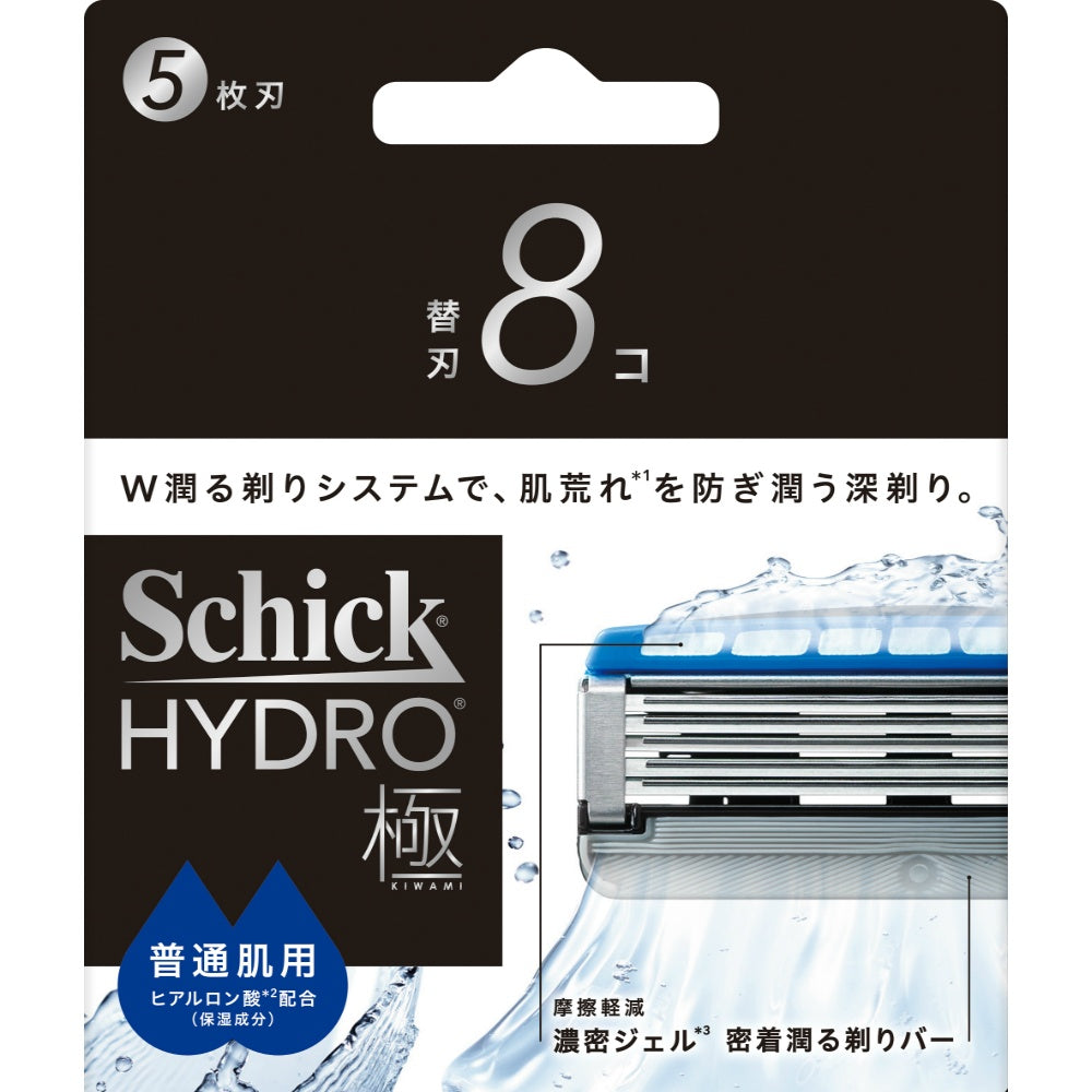 シック ハイドロ極 普通肌用 替刃 8個入 6個セット まとめ売り