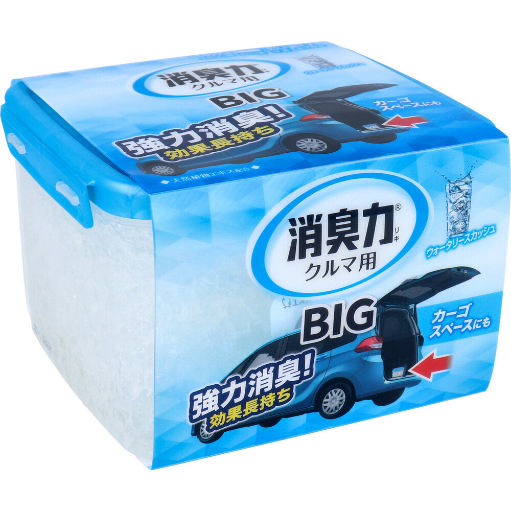 クルマの消臭力 BIG ウォータリースカッシュ 大容量900g 車 芳香剤