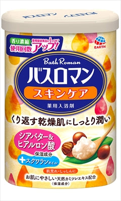 バスロマン スキンケア 薬用入浴剤 シアバター＆ヒアルロン酸 600g